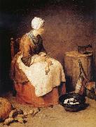 Jean Baptiste Simeon Chardin The Kitchen Maid oil painting reproduction